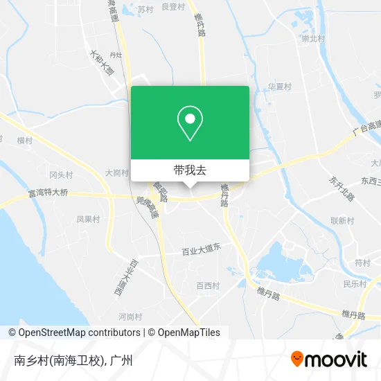 南乡村(南海卫校)地图