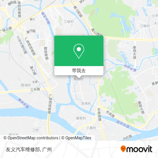 友义汽车维修部地图