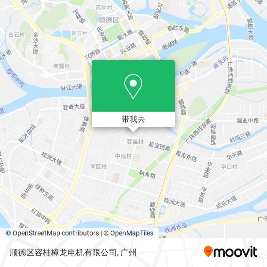 顺德区容桂樟龙电机有限公司地图