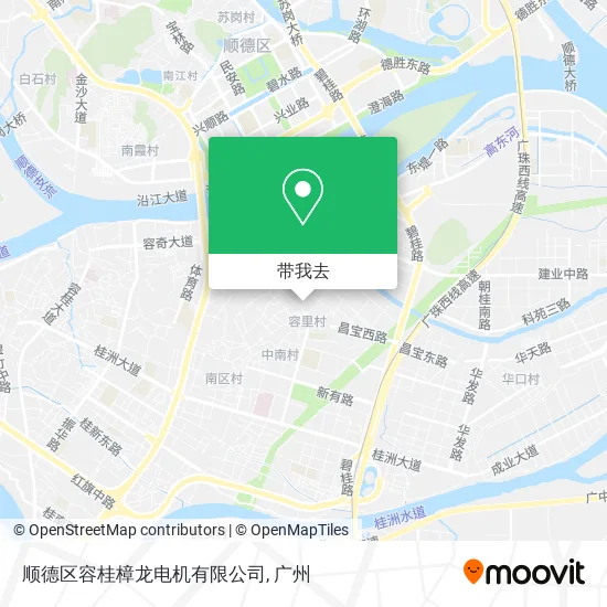 顺德区容桂樟龙电机有限公司地图