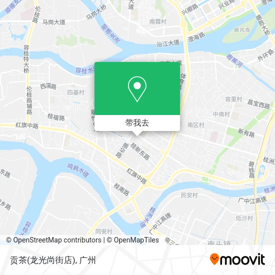 贡茶(龙光尚街店)地图
