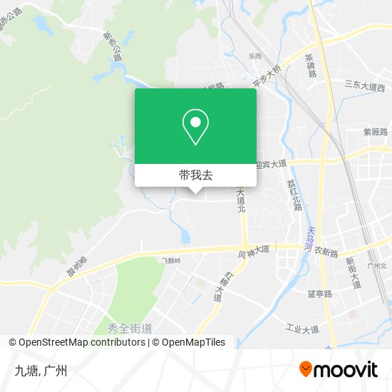 九塘地图