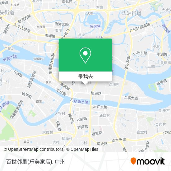 百世邻里(乐美家店)地图