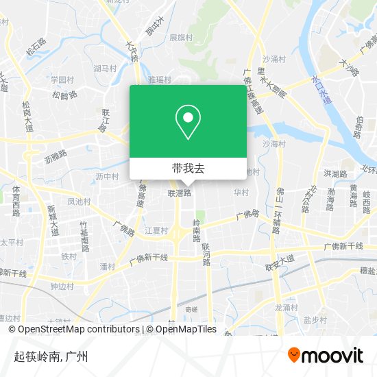 起筷岭南地图