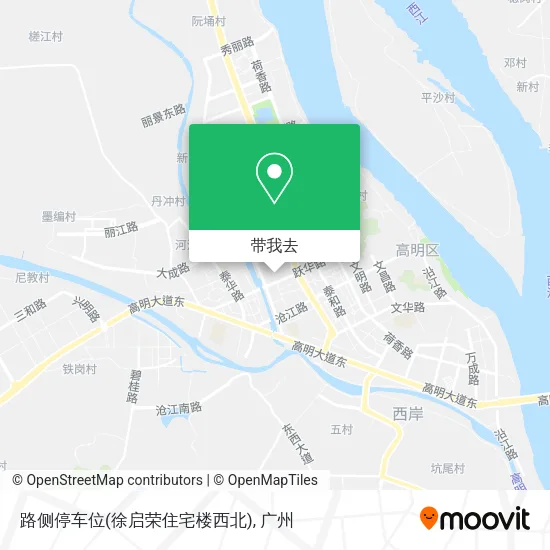 路侧停车位(徐启荣住宅楼西北)地图
