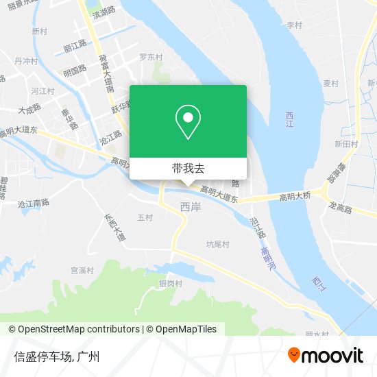 信盛停车场地图
