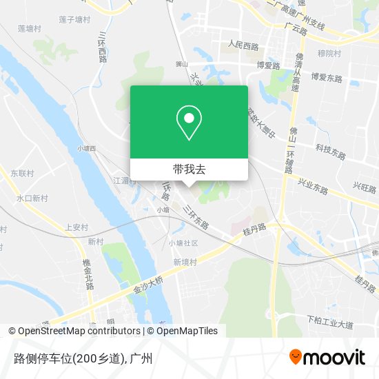 路侧停车位(200乡道)地图