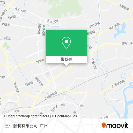 三牛服装有限公司地图