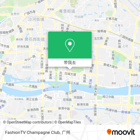 FashionTV Champagne Club地图