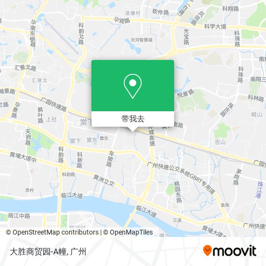 大胜商贸园-A幢地图