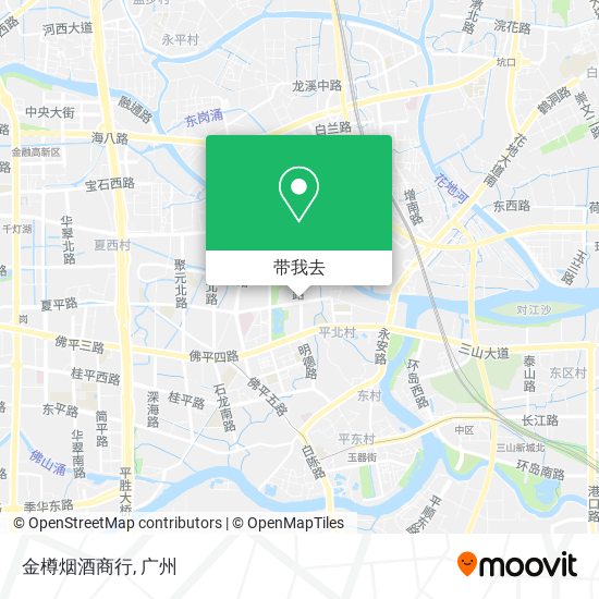 金樽烟酒商行地图