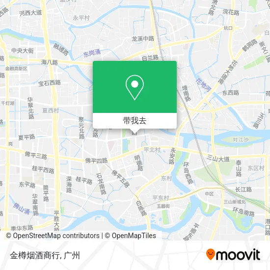 金樽烟酒商行地图