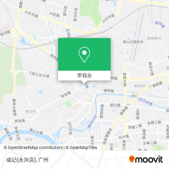 成记(永兴店)地图