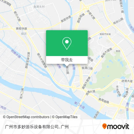 广州市多妙游乐设备有限公司地图