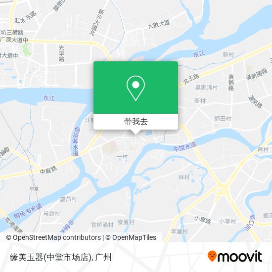 缘美玉器(中堂市场店)地图