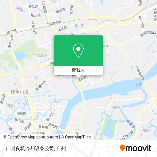 广州良机冷却设备公司地图