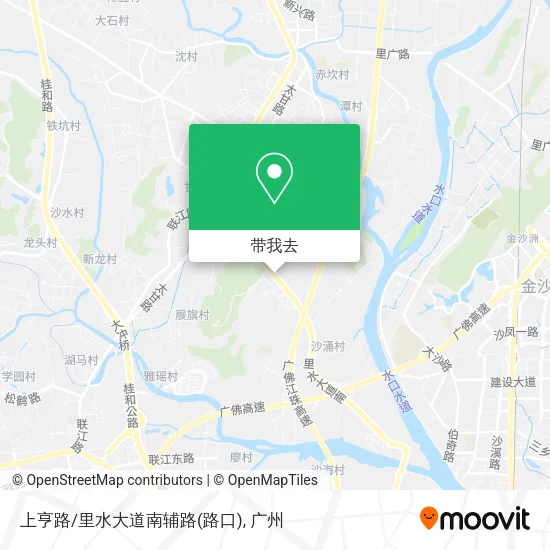 上亨路/里水大道南辅路(路口)地图