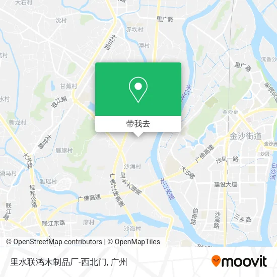 里水联鸿木制品厂-西北门地图