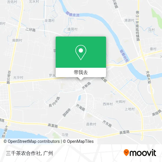 三千茶农合作社地图