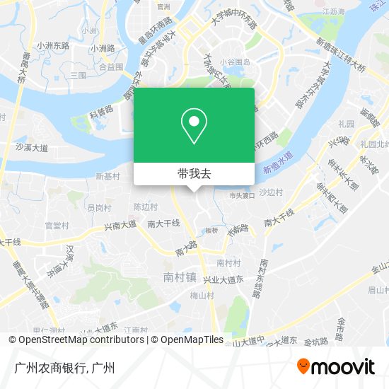 广州农商银行地图