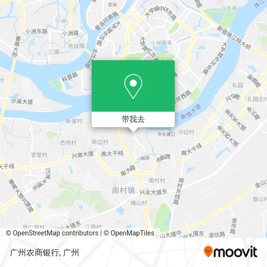 广州农商银行地图