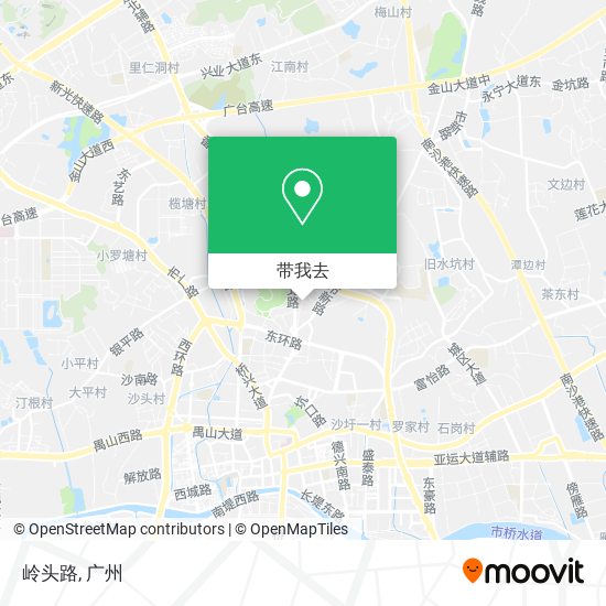 岭头路地图