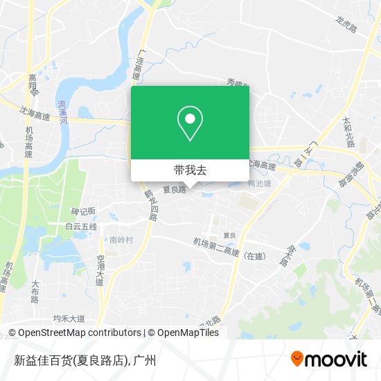 新益佳百货(夏良路店)地图