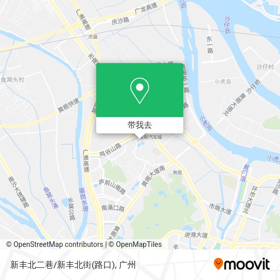 新丰北二巷/新丰北街(路口)地图