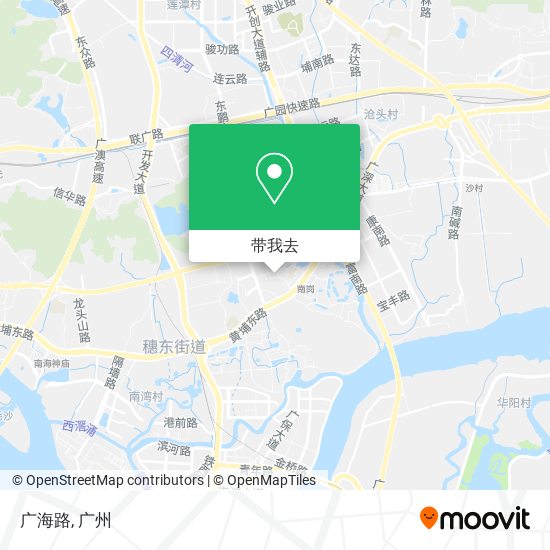 广海路地图