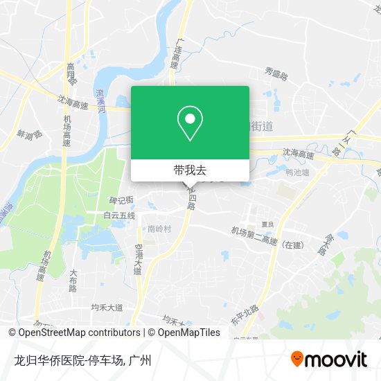 龙归华侨医院-停车场地图