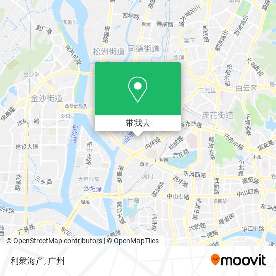 利衆海产地图