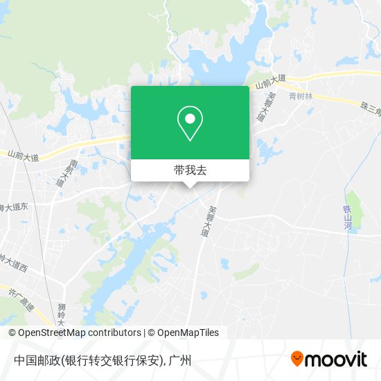 中国邮政(银行转交银行保安)地图