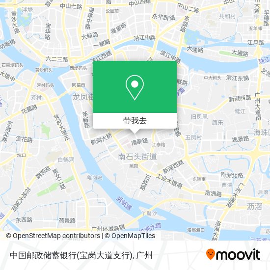 中国邮政储蓄银行(宝岗大道支行)地图