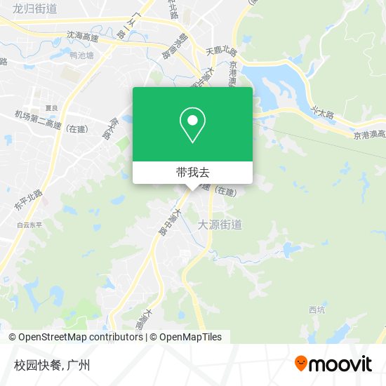 校园快餐地图