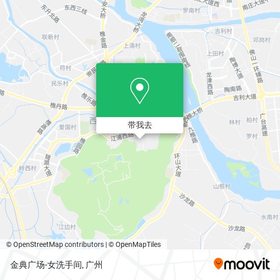金典广场-女洗手间地图