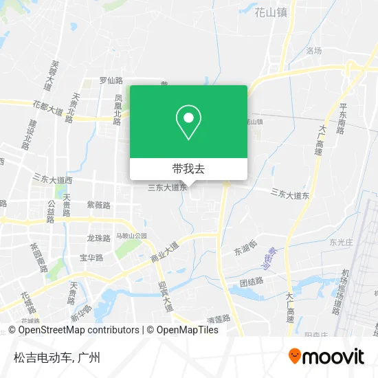 松吉电动车地图