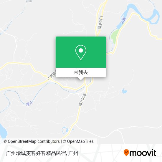 广州增城麦客好客精品民宿地图