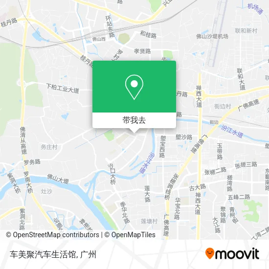 车美聚汽车生活馆地图