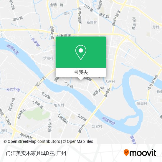门汇美实木家具城D座地图