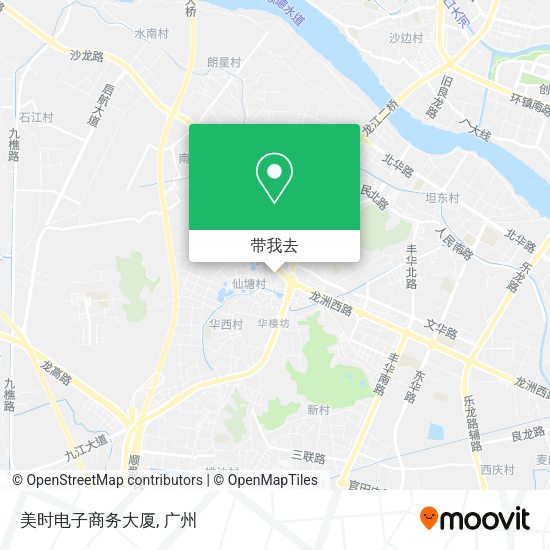 美时电子商务大厦地图