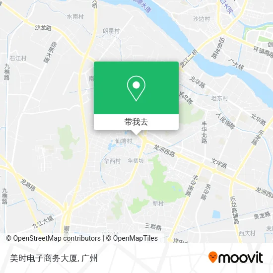 美时电子商务大厦地图