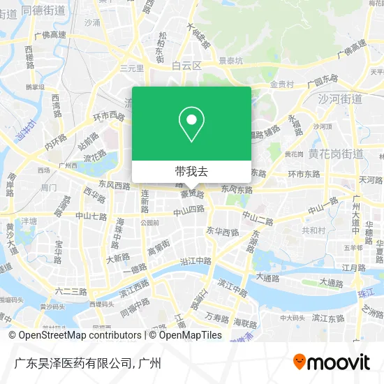 广东昊泽医药有限公司地图