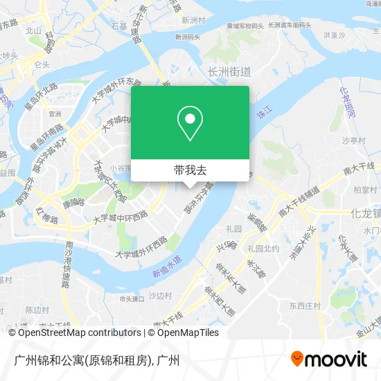 广州锦和公寓(原锦和租房)地图