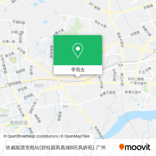 依威能源充电站(碧桂园凤凰城B区凤妍苑)地图