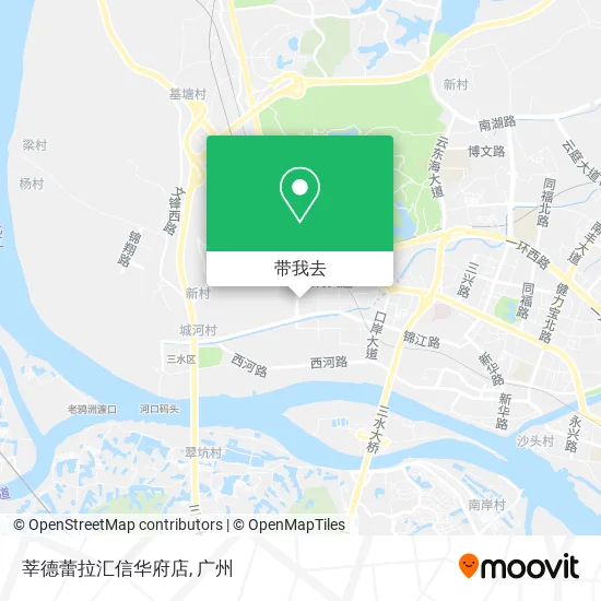 莘德蕾拉汇信华府店地图