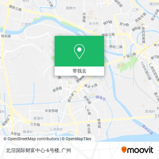 北滘国际财富中心-6号楼地图