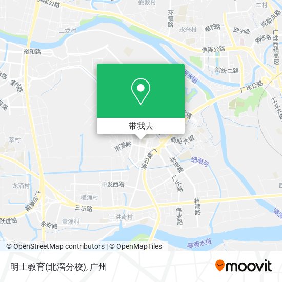 明士教育(北滘分校)地图