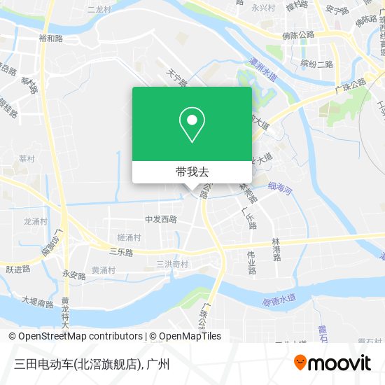 三田电动车(北滘旗舰店)地图