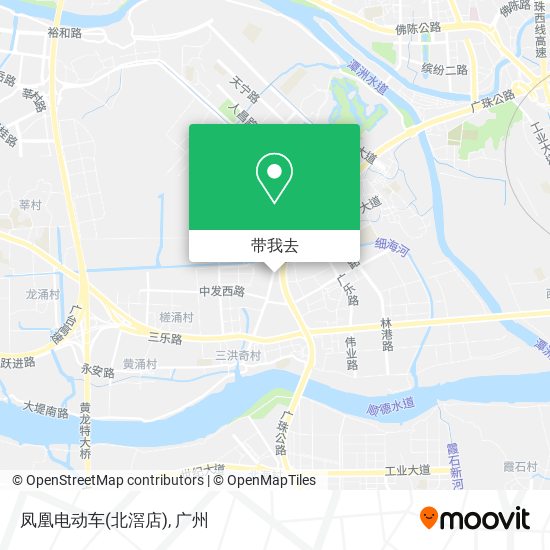 凤凰电动车(北滘店)地图