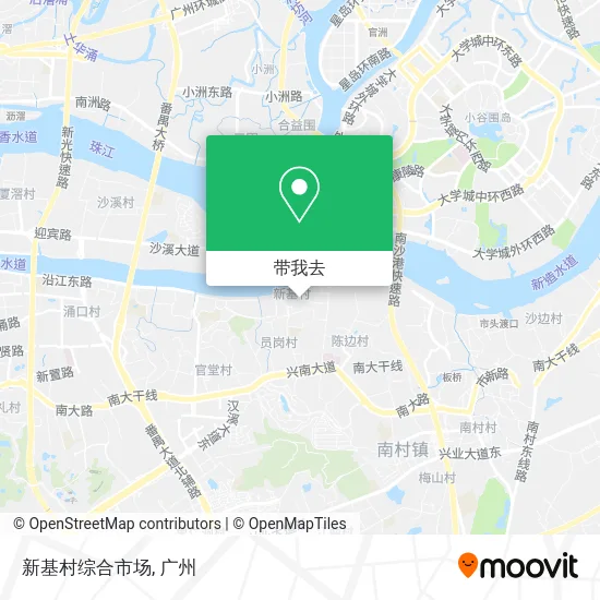 新基村综合市场地图